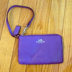 Coach wristlet